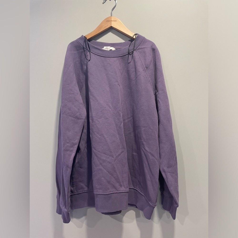 H&M // Purple Crewneck Sweater